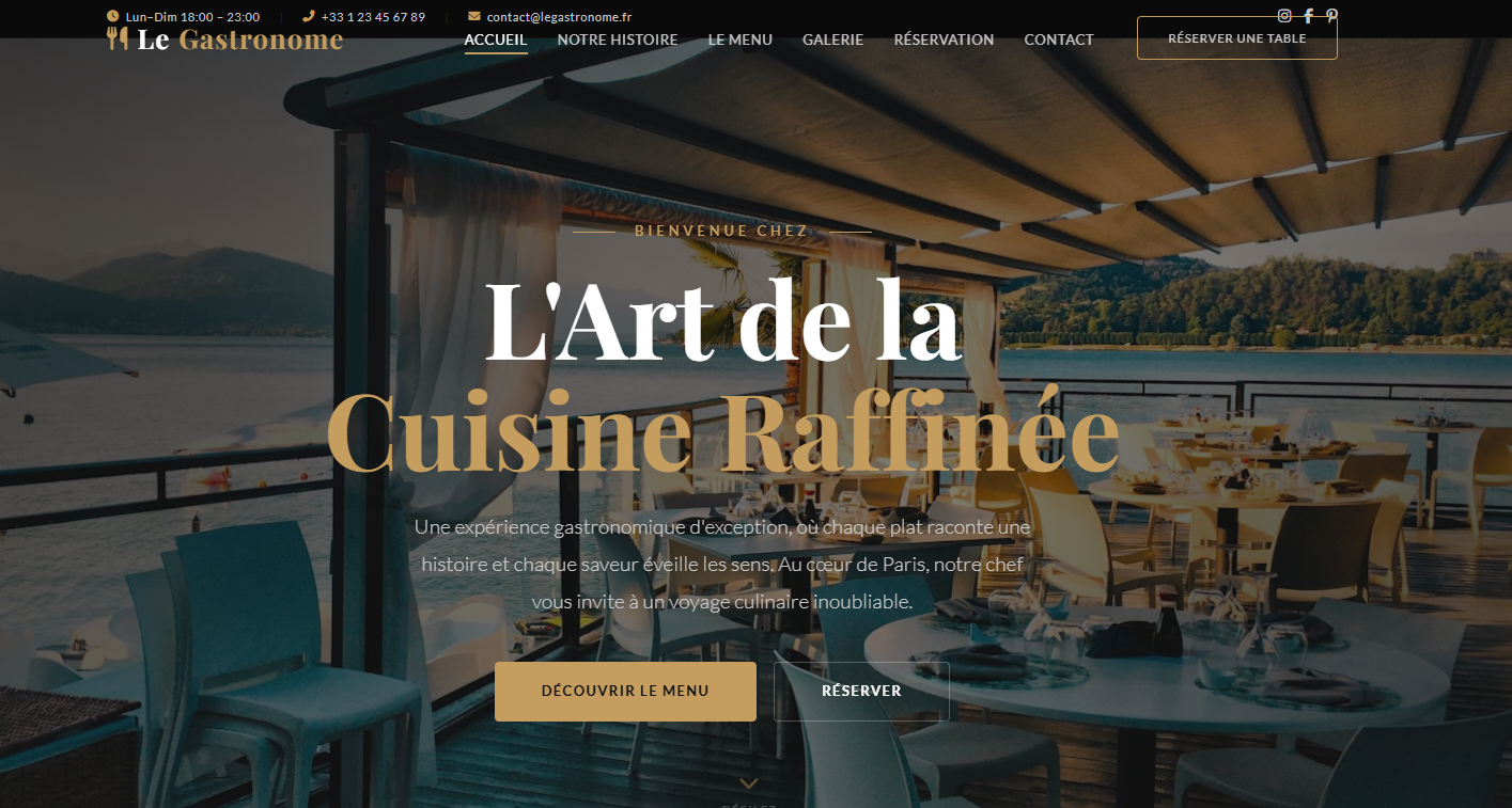Le Gastronome Project